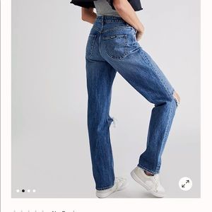 Rolla’s Classic Straight Jean Celine Wash size 27 NWT